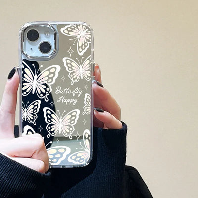 Clouds Stars Mirror Phone Case