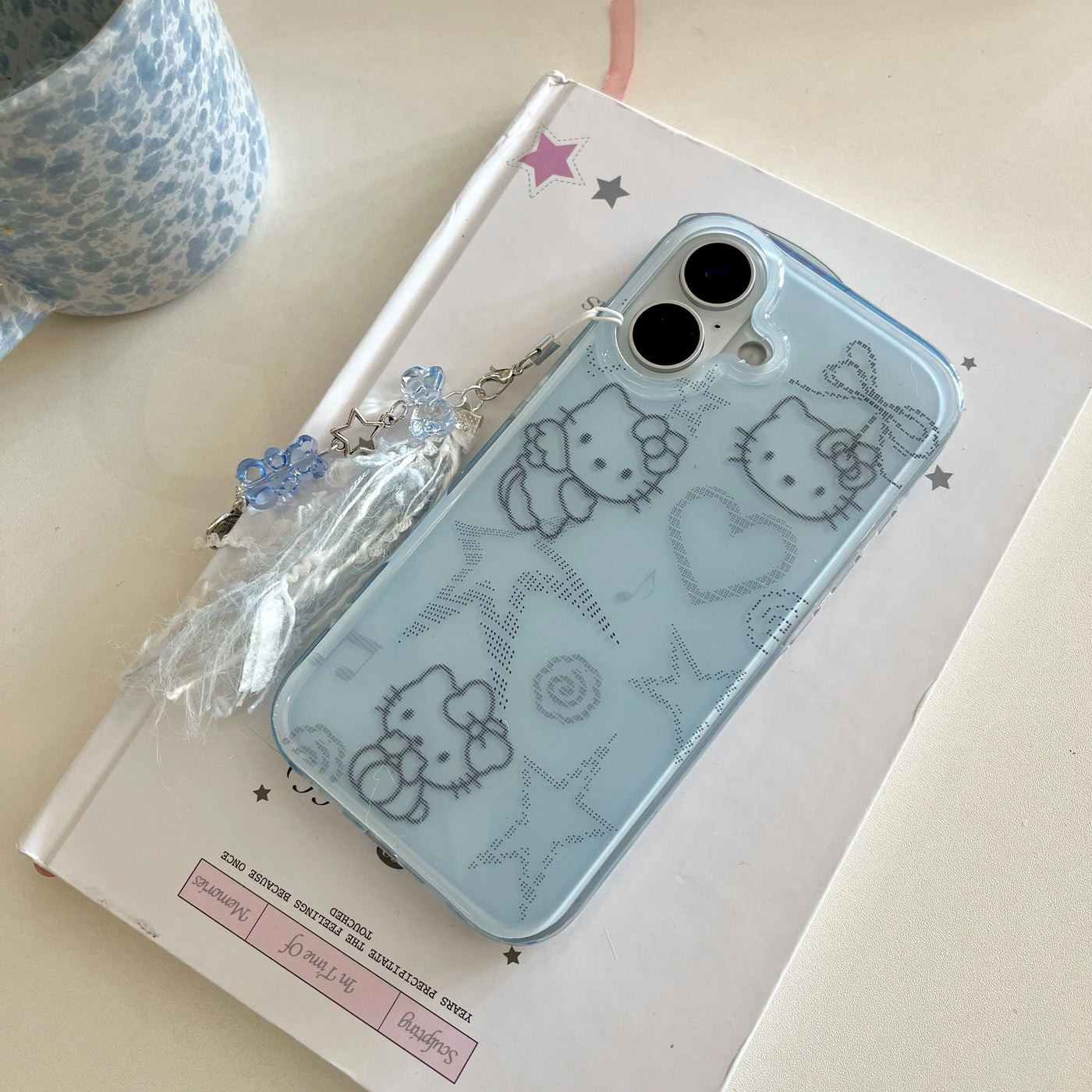 Hello Kitty With Luxury Imitation Diamonds Phone Case