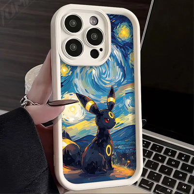Oil Painting Pokemon Phone Case