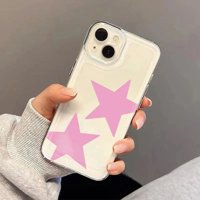 Two Big Color Star Phone Case