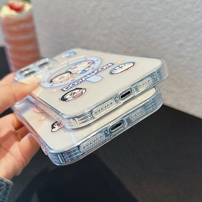 Crayon Shin-chans Doraemons For Magesafe Wireless Charge Phone Case