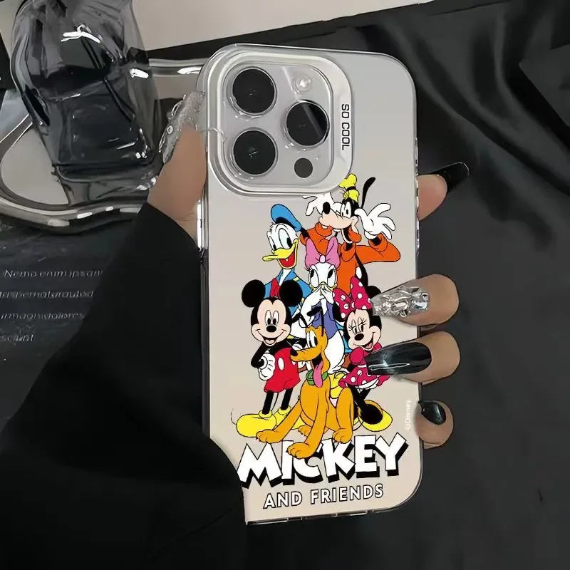 Cute Mickey Family Pattern Phone Case