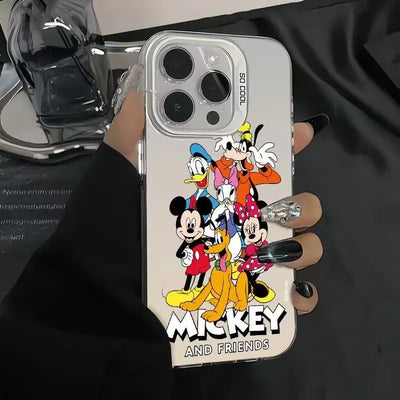 Cute Mickey Family Pattern Phone Case