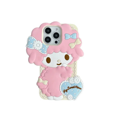 Cute 3D Cartoon My Melody Phone Case