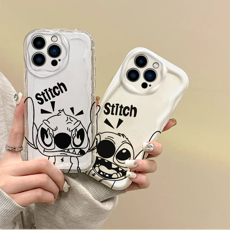 Funny Disney Stitch Cartoon Phone Case