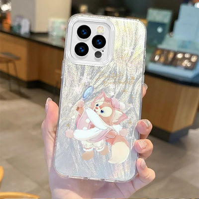 Hot Disney StellaLou LinaBell Cartoon Gradient Phone Case