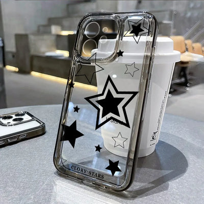 Ice Coffee Lable Y2k Star Cover Phone Case