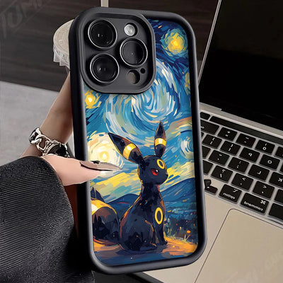 Oil Painting Pokemon Phone Case
