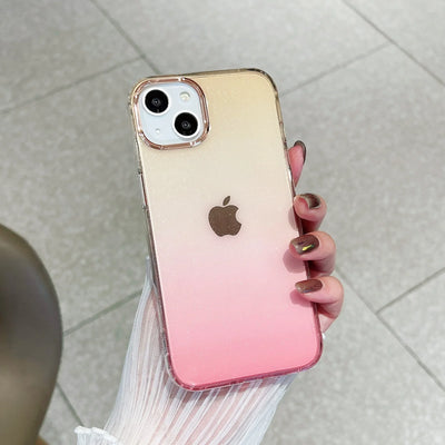 High End Starry Sky Gradient Glitter Phone Case