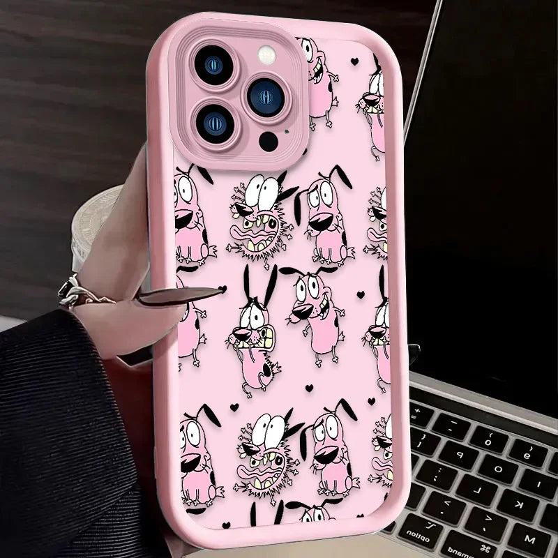 Courages Cowardly Dog Phone Case