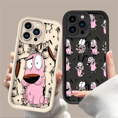Courages Cowardly Dog Phone Case