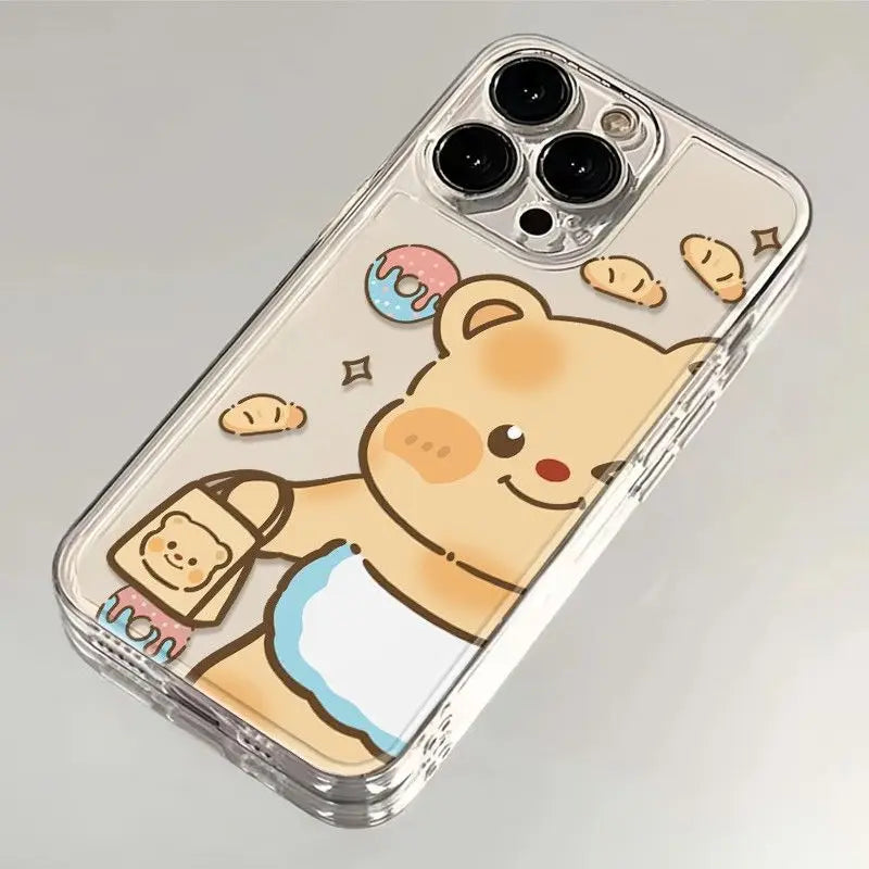 Cartoon Butter Bear Phone Case