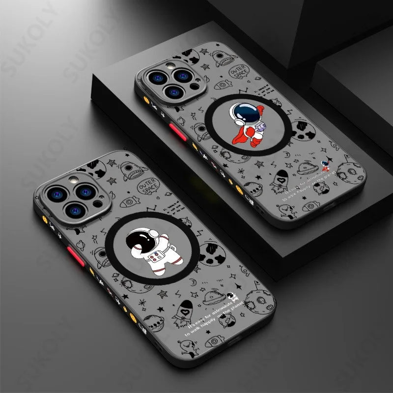 Magnetic Space Astronaut Phone Case