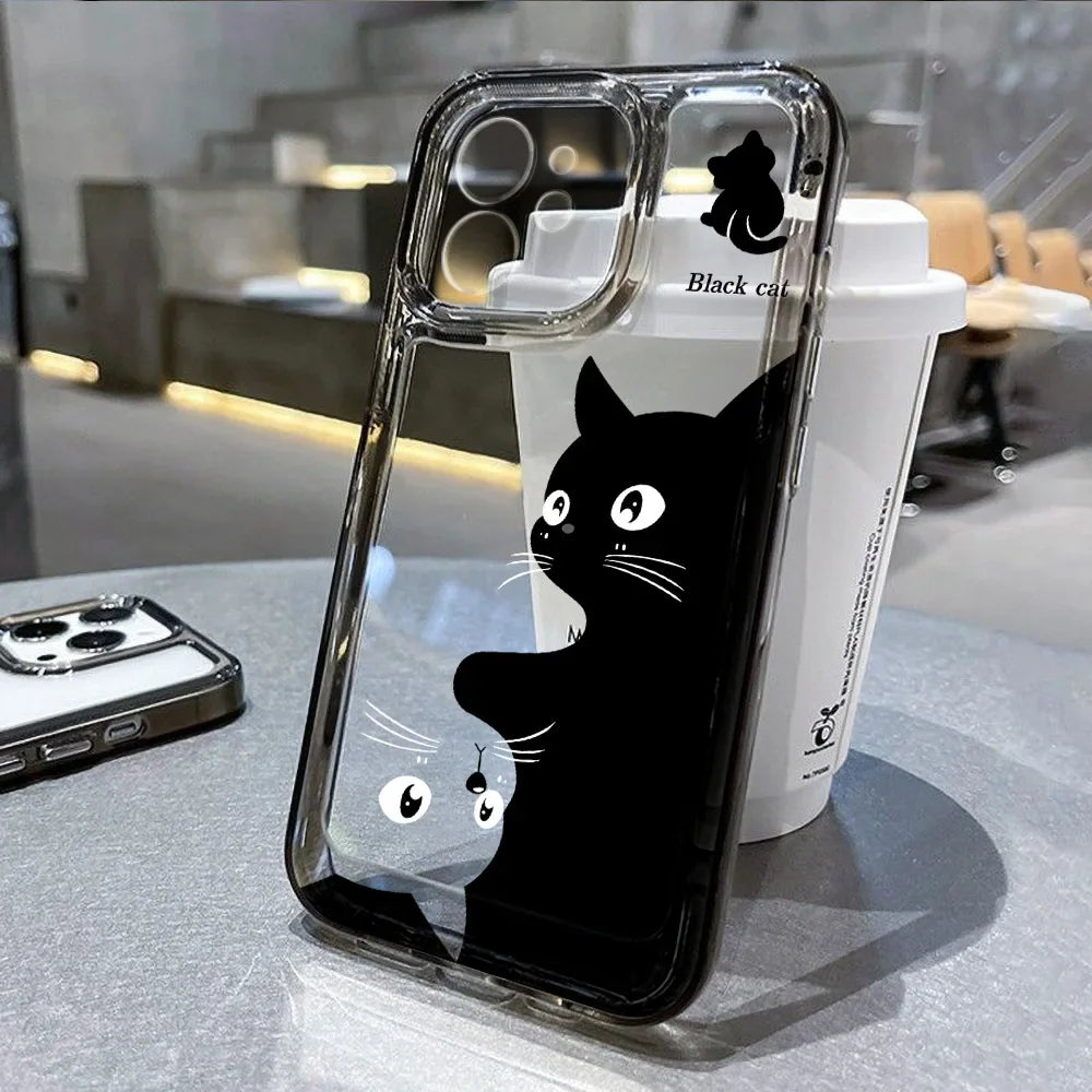 Cartoon Animal Cute Cat Phone Case