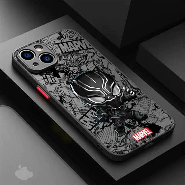 Cartoon Marvel Groot Spiderman Case Phone
