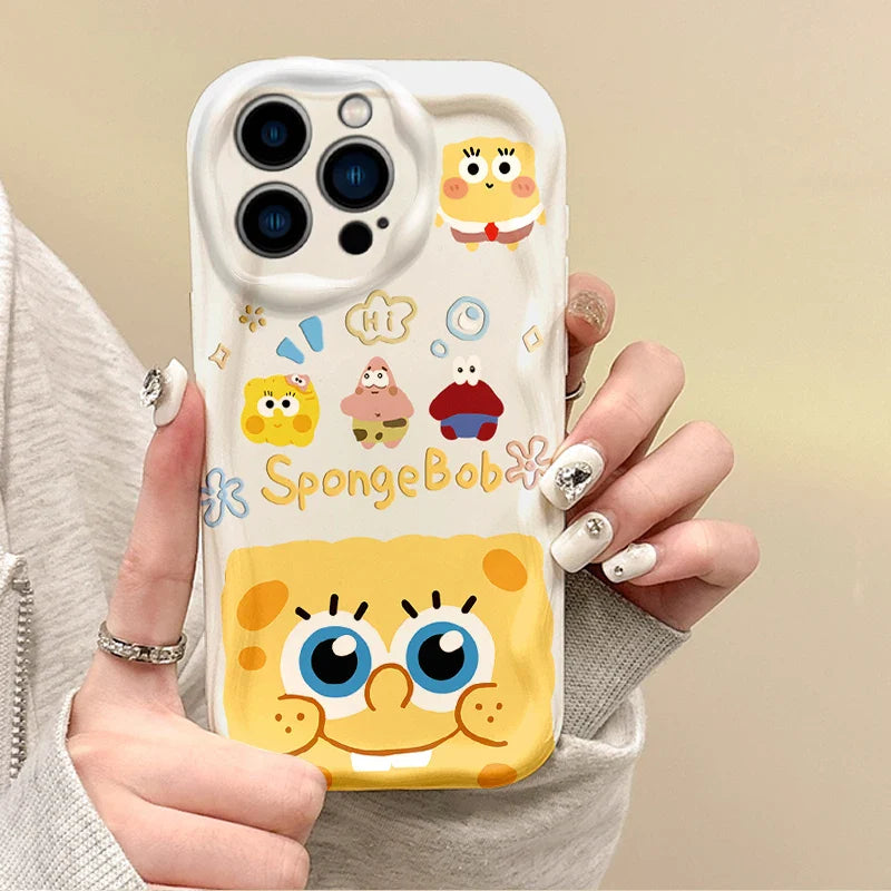 Lovely SpongeBobs Popular Cartoon Phone Case