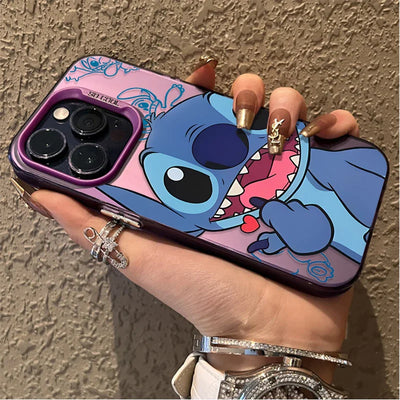 Lovely Disney Cute Stitch Shockproof Phone Case