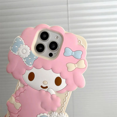 Cute 3D Cartoon My Melody Phone Case