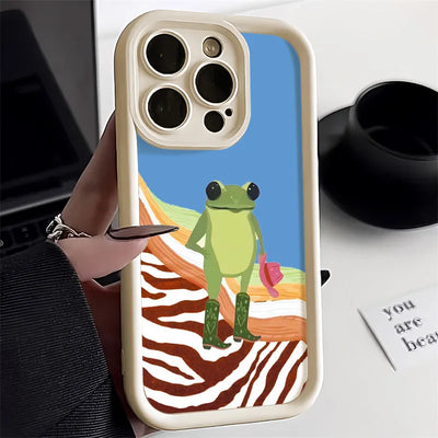 Cartoon Cute Frog Phone Case