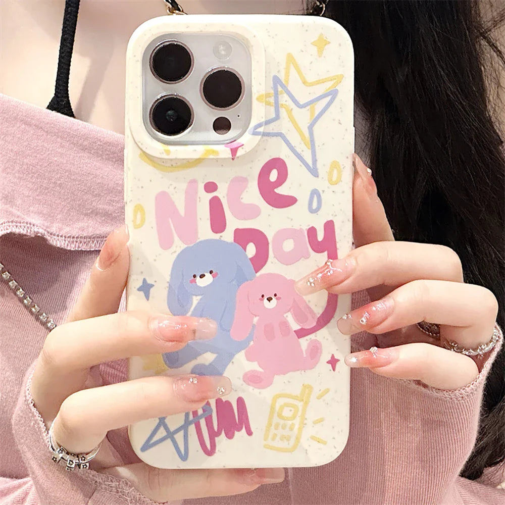 Cartoon Animals Soft Cover Cute Frog Phone Case