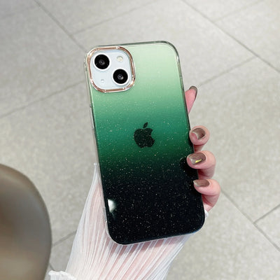 High End Starry Sky Gradient Glitter Phone Case