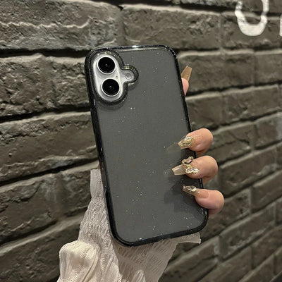 Clear Glitter Phone Case
