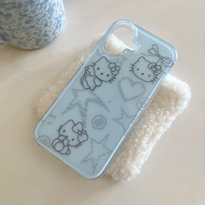 Hello Kitty With Luxury Imitation Diamonds Phone Case