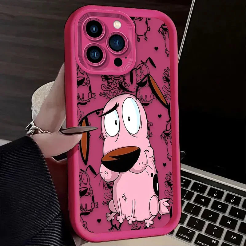Courages Cowardly Dog Phone Case