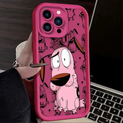 Courages Cowardly Dog Phone Case