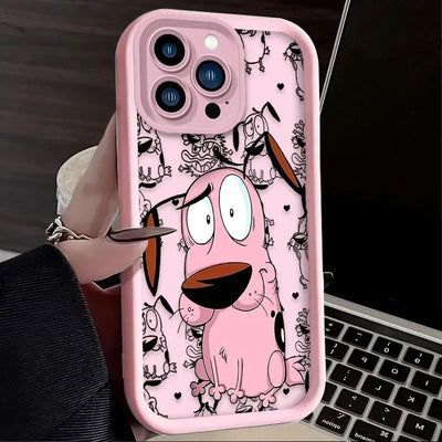 Courages Cowardly Dog Phone Case