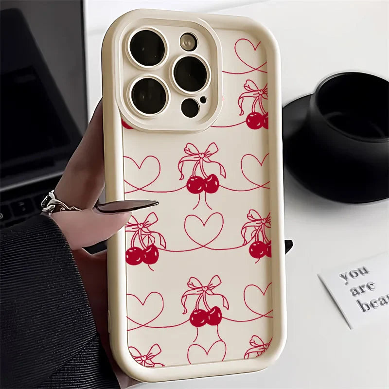 Cute Red Cherry Phone Case
