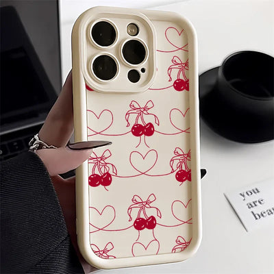Cute Red Cherry Phone Case