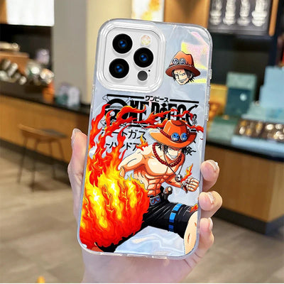 Fashion One Pieces Nami Anime Gradient Phone Case