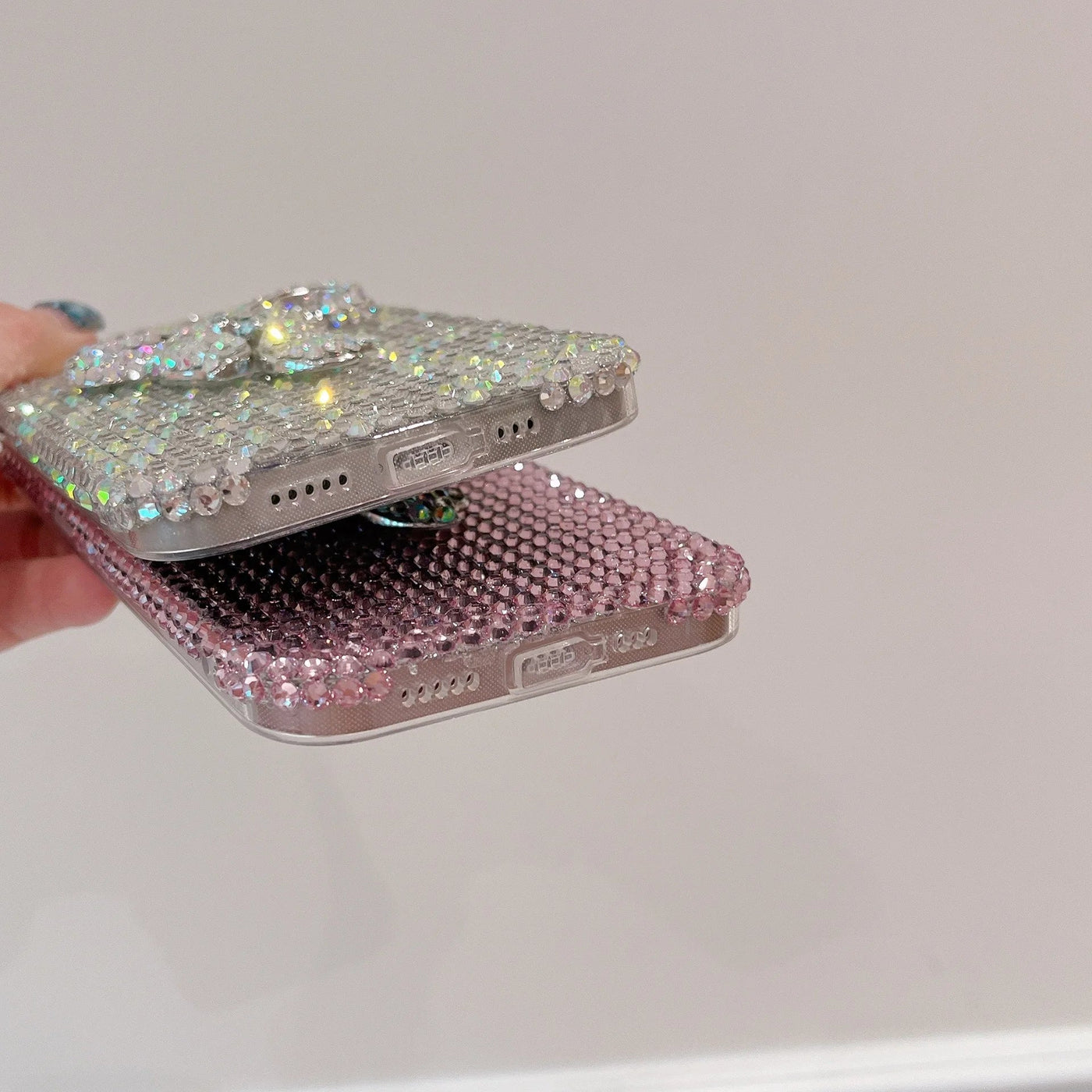 Luxury Full Diamond Bow Case Sparkling Cute Phone Case