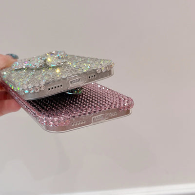 Luxury Full Diamond Bow Case Sparkling Cute Phone Case