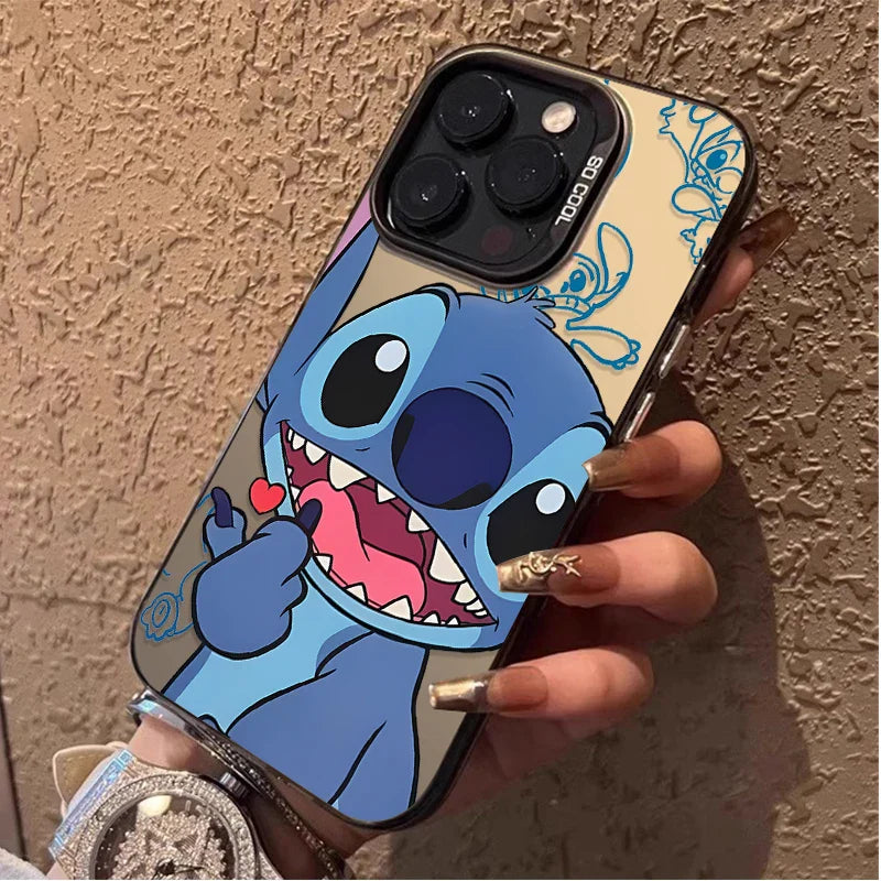 Lovely Disney Cute Stitch Shockproof Phone Case
