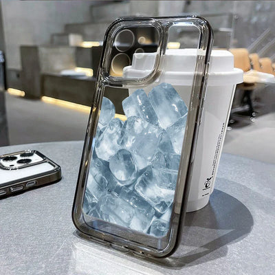 Ice Coffee Lable Y2k Star Cover Phone Case