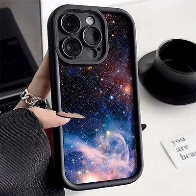 Oil Painting Soft Shockproof Matte Cover Phone Case