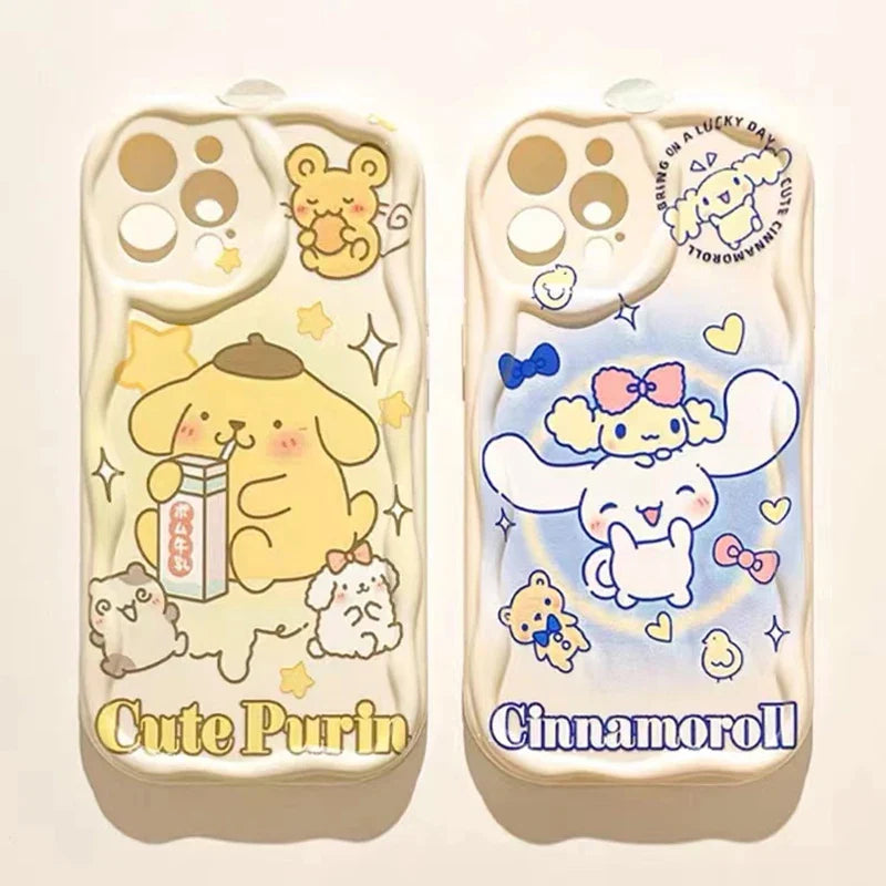 Cute HelloKitty Wave Phone Case