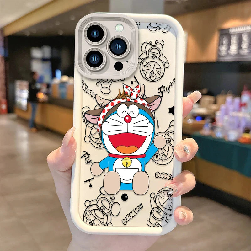 New Popular Doraemon Cartoon Phone Case