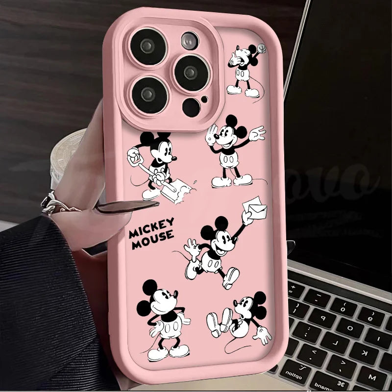 Fashion Cute Full screen Mickey Head Pattern Phone Case