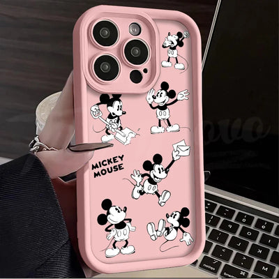 Fashion Cute Full screen Mickey Head Pattern Phone Case