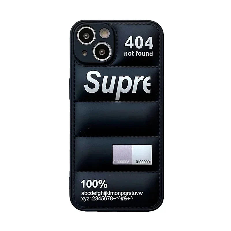 Luxury Fashion Down Jacket Phone Case