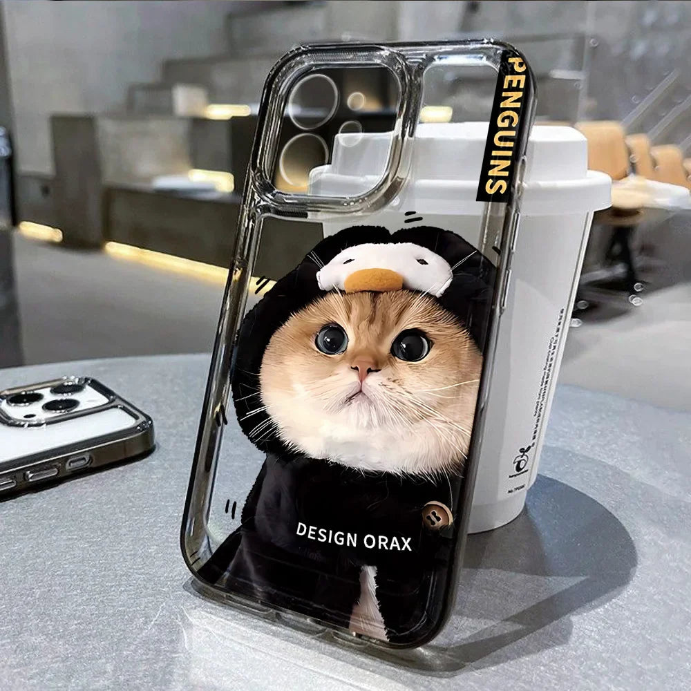 Lovely Cats Cover Cute Cat Phone Case