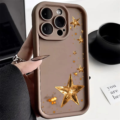 Cute Stars Silicone Phone Case