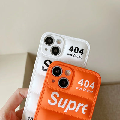 Luxury Fashion Down Jacket Phone Case