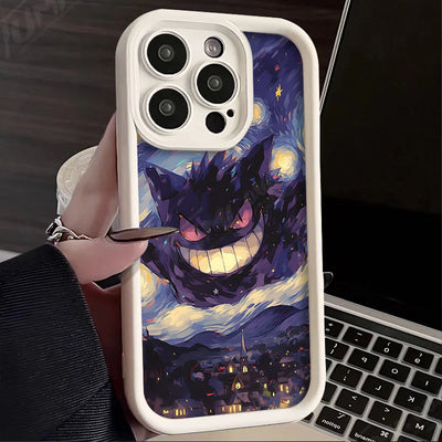 Oil Painting Pokemon Phone Case