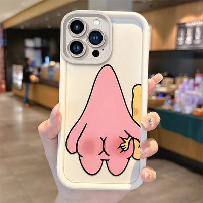 Hot S-SpongeBobs Pinch Butt Couple Phone Case