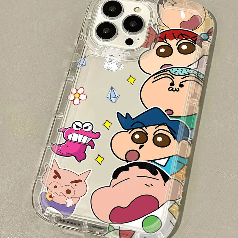 Crayon ShinChan Clear Phone Case