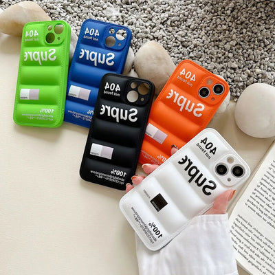Luxury Fashion Down Jacket Phone Case